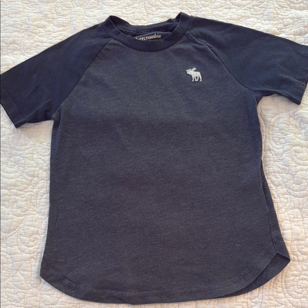 Abercrombie & Fitch Blue Short Sleeve Tee